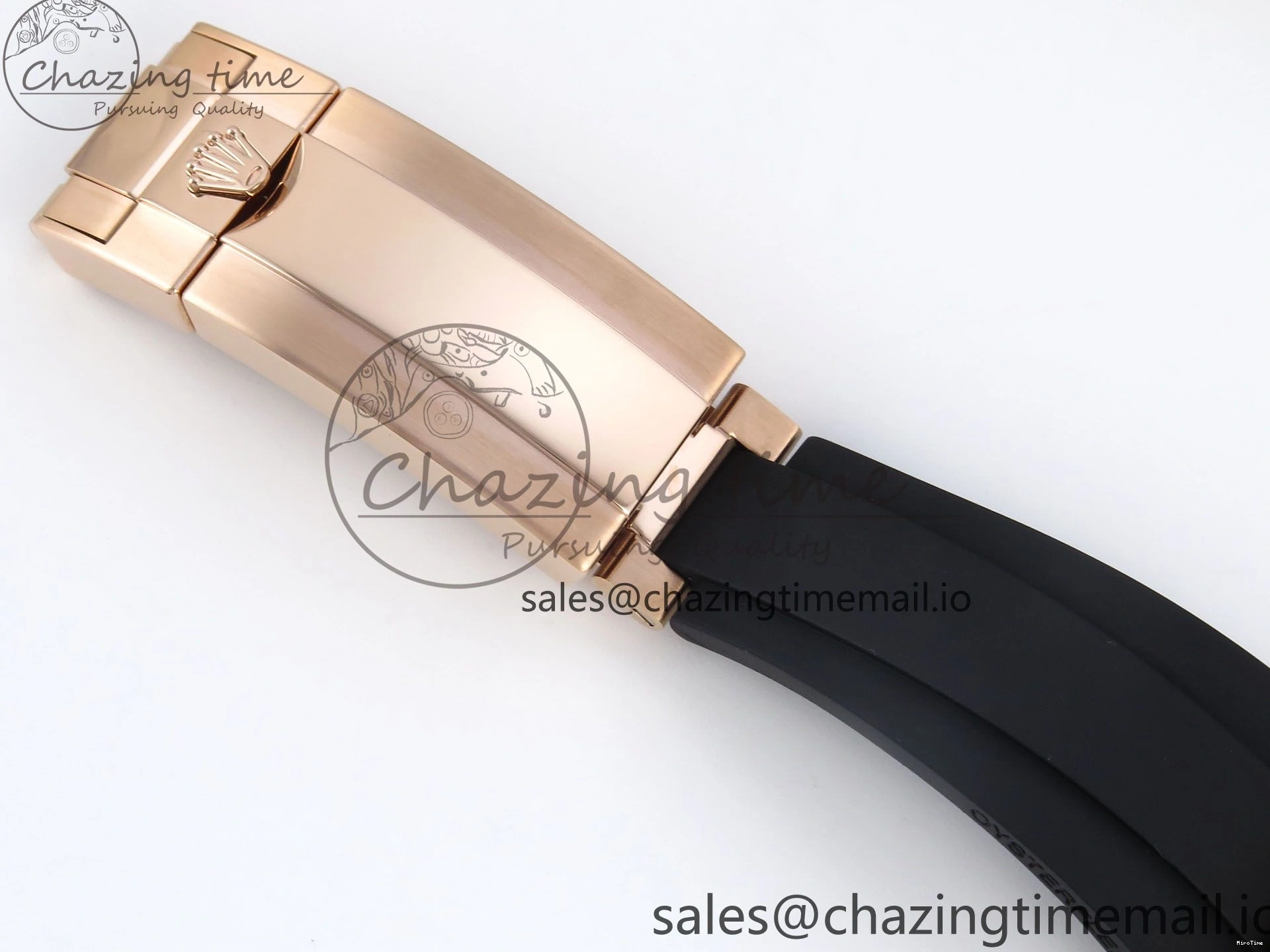 MiroTime 0303 Yacht-Master 40mm 126655 EWEF Best Edition Black Dial on Oysterflex Strap A Sophisticated 787